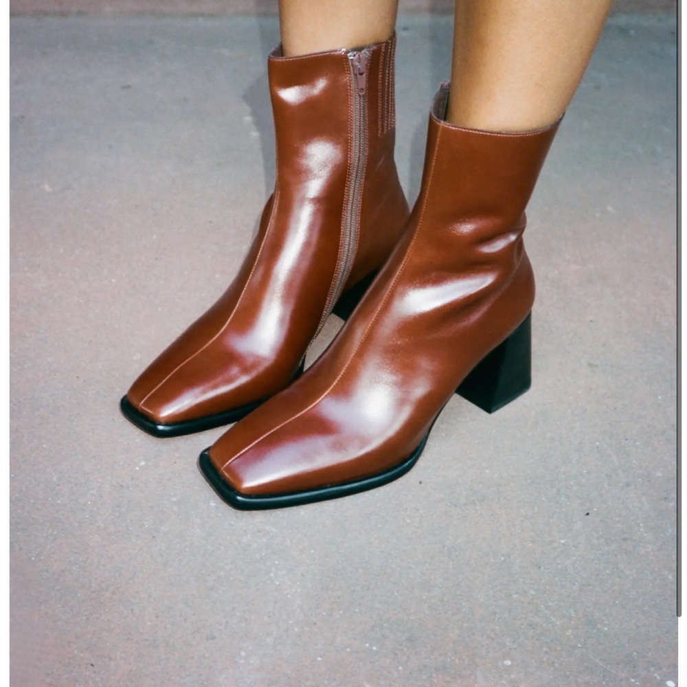 Jeffrey Campbell Sherpal Boots in Honey